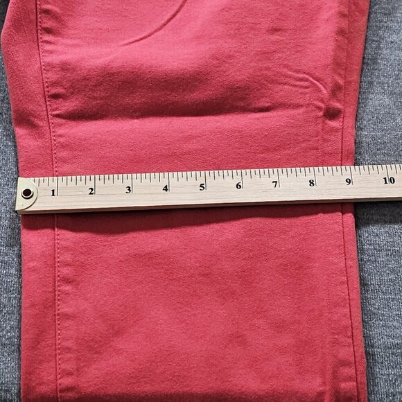 Talbots Jeggings Womens 18W Berry Pink Ankle Length Slimming High Rise Stretch - Picture 10 of 16